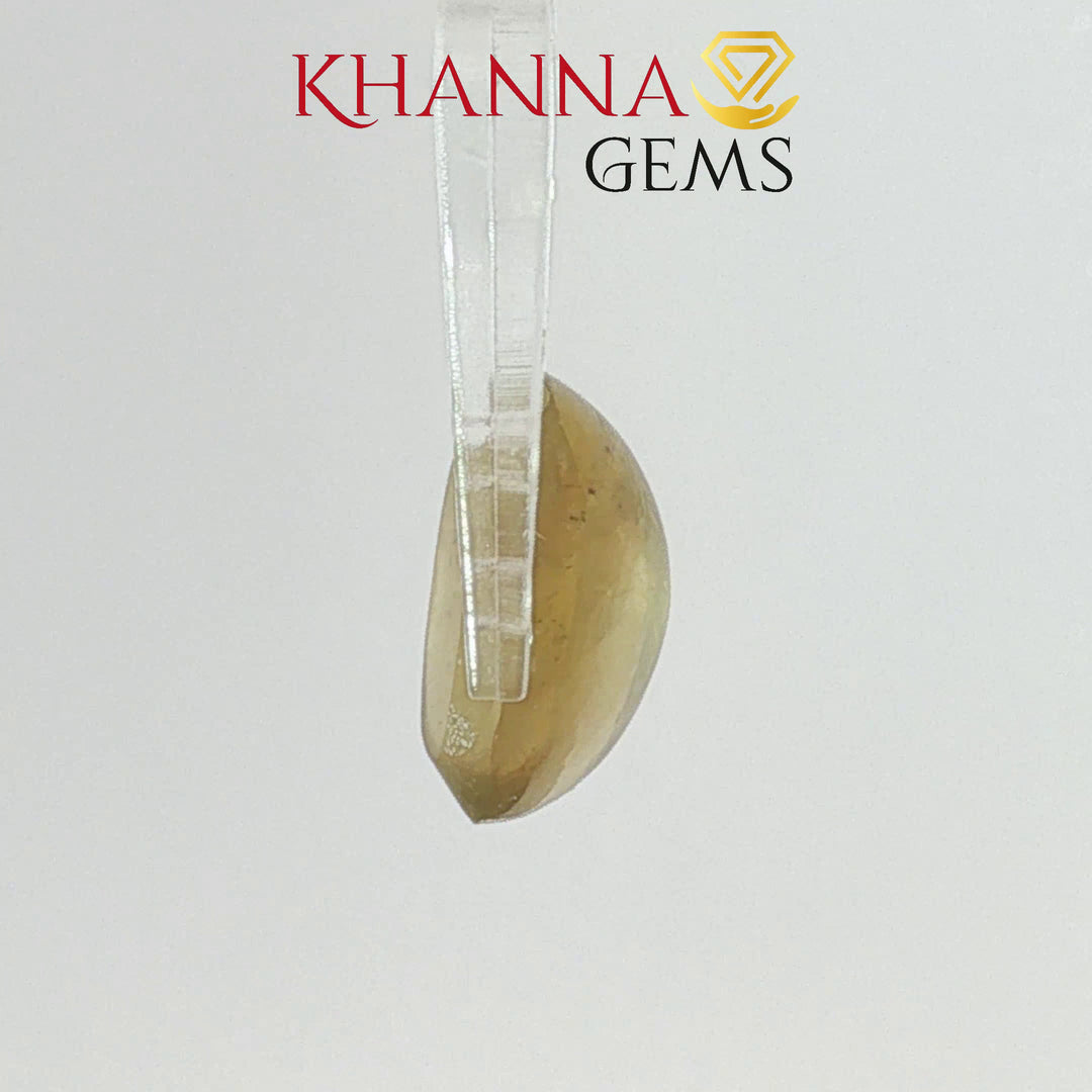 4.85/CT Natural Apatite Cat's Eye with Govt. Lab certificate-7491D29436