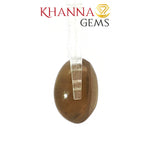 Load image into Gallery viewer, 7.36/ct Natural Apatite Cat's Eye with Govt. Lab certified-7491D29452