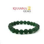 Load image into Gallery viewer, Natural Aventurine Quartz Bracelet (Dark Green)