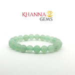 Load image into Gallery viewer, Natural Aventurine Quartz Bracelet (Light Green)