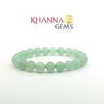 Load image into Gallery viewer, Natural Aventurine Quartz Bracelet (Light Green)