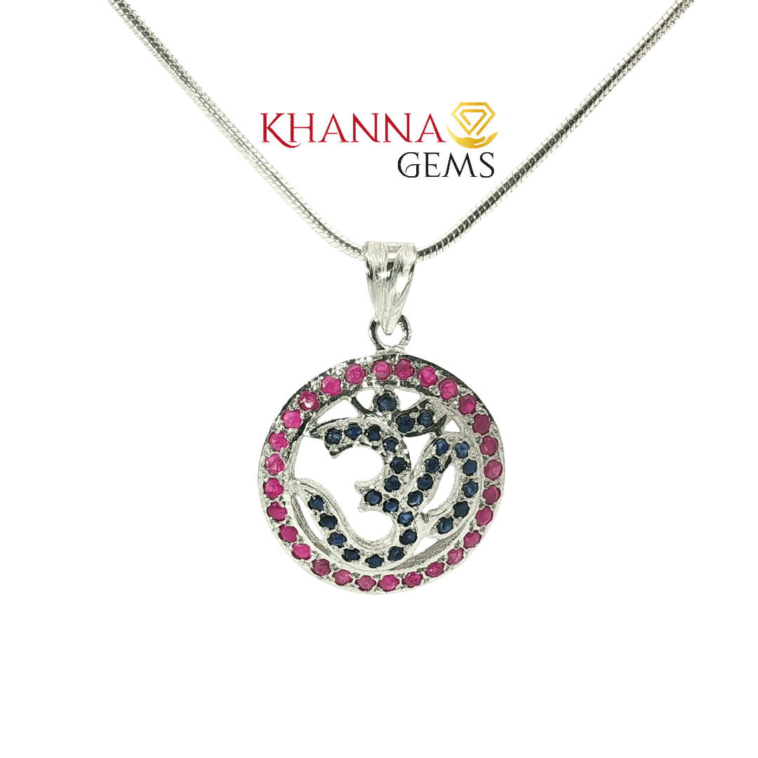 4.50/GM Blue Sapphire Pendent - N0010