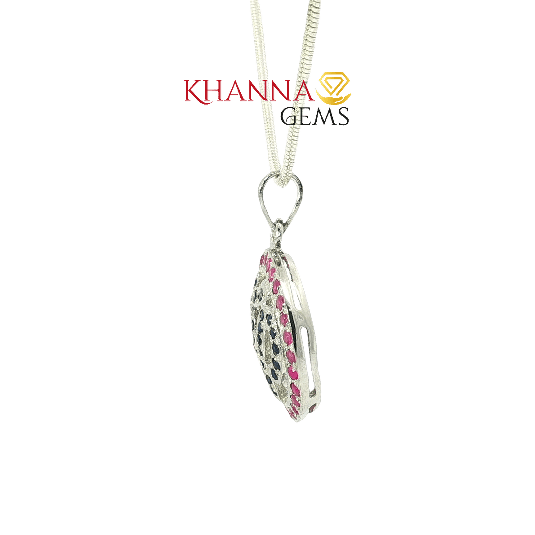 4.50/GM Blue Sapphire Pendent - N0010