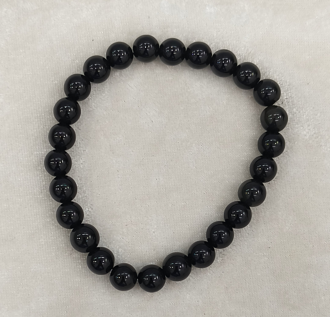 BLACK OBSIDIAN BRACELET