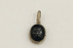 Load image into Gallery viewer, 10.50/GM BLACK STAR SILVER PENDANT  (525.00)
