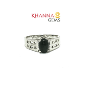 2.53/GM  BLACK STAR RING Earrings - G0655