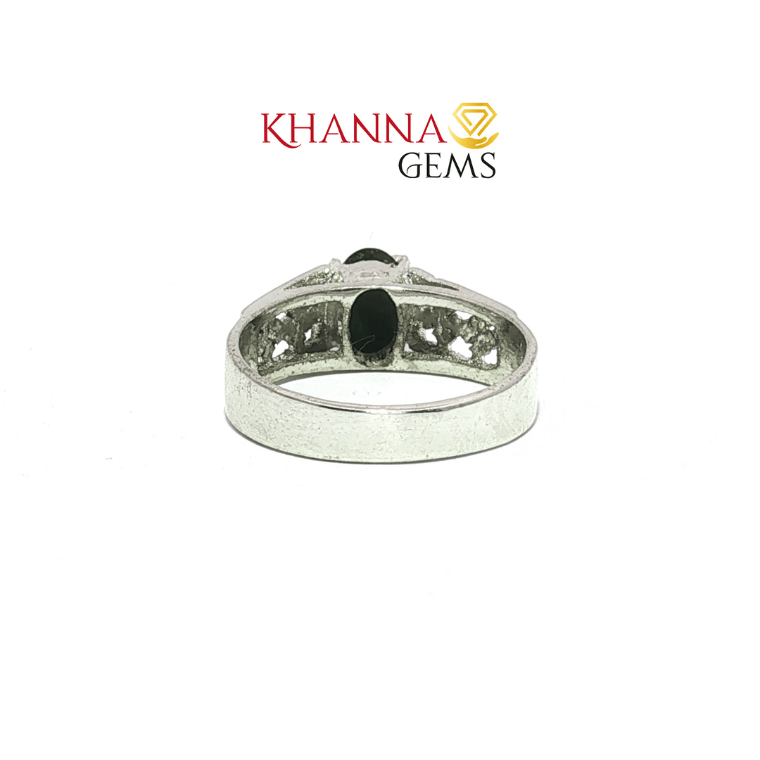 2.53/GM  BLACK STAR RING Earrings - G0655