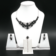 52.26/GM BLACK STAR ZIRCON 4 PS SET GEMSTONE - 00249