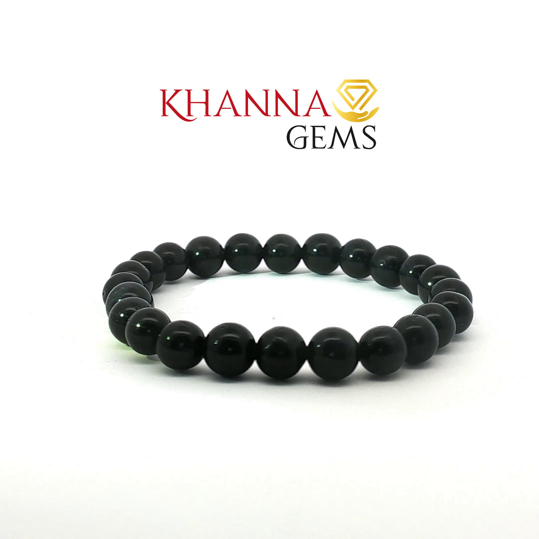 Natural Black Tiger Eye Bracelet