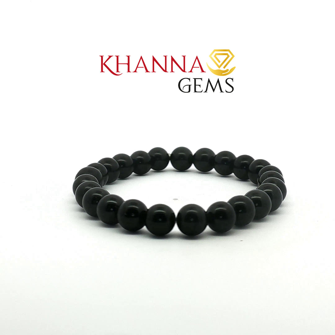 Natural Black Tourmaline Bracelet