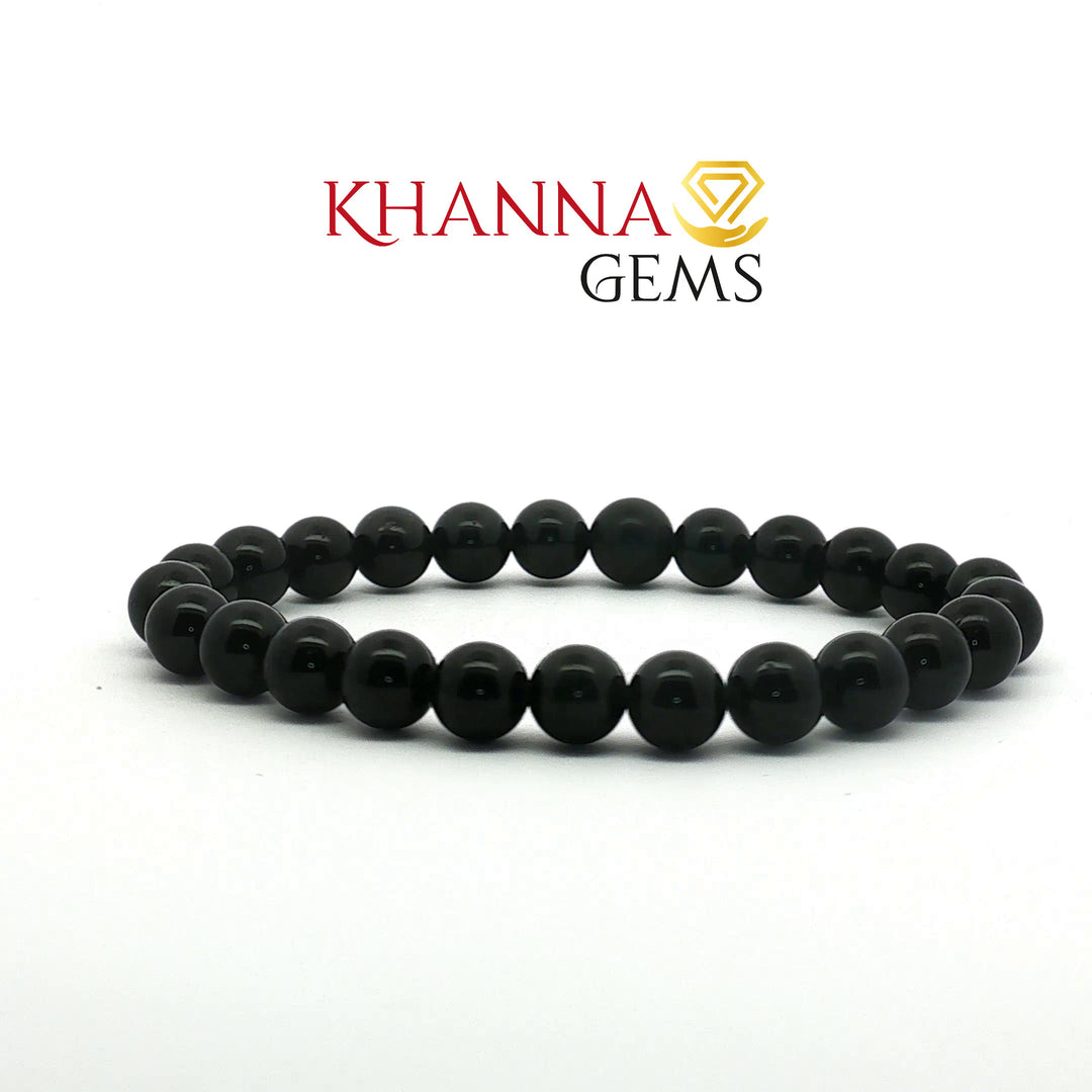 Natural Black Tourmaline Bracelet