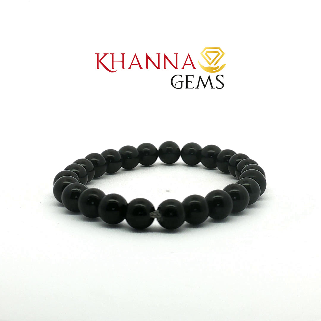 Natural Black Tourmaline Bracelet