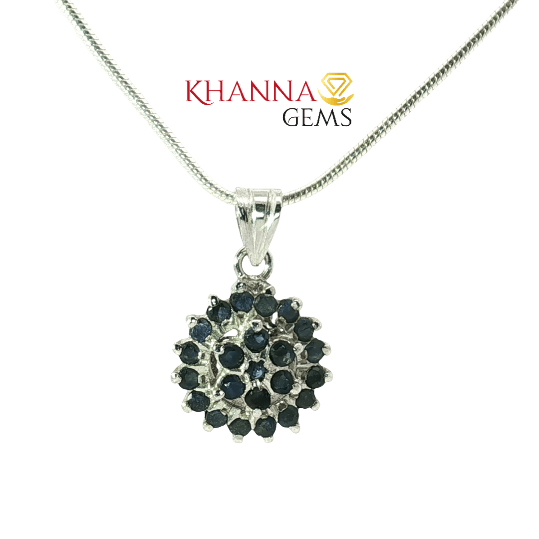 4.70/GM Blue Sapphire Pendent - N0040
