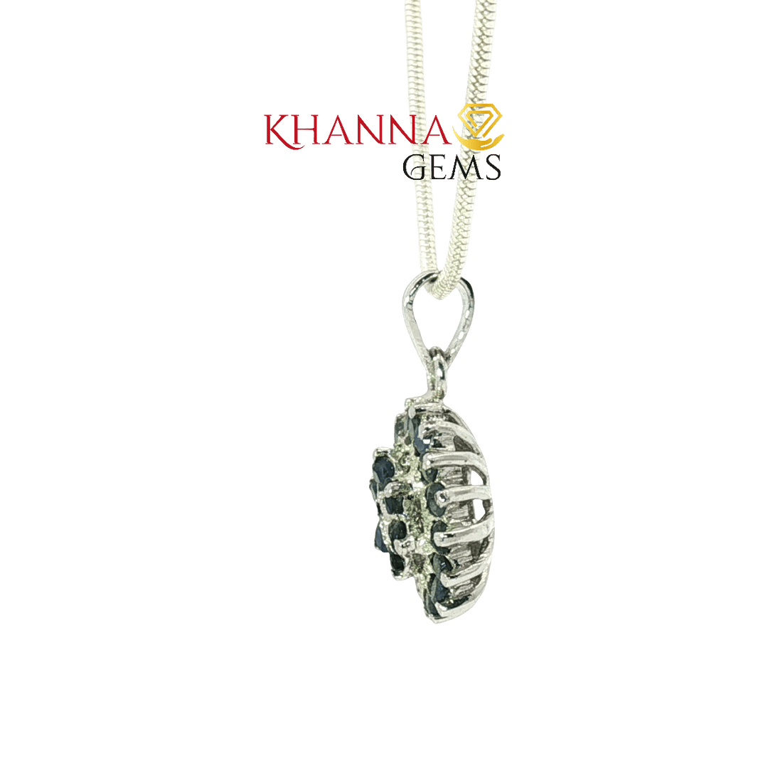 4.70/GM Blue Sapphire Pendent - N0040