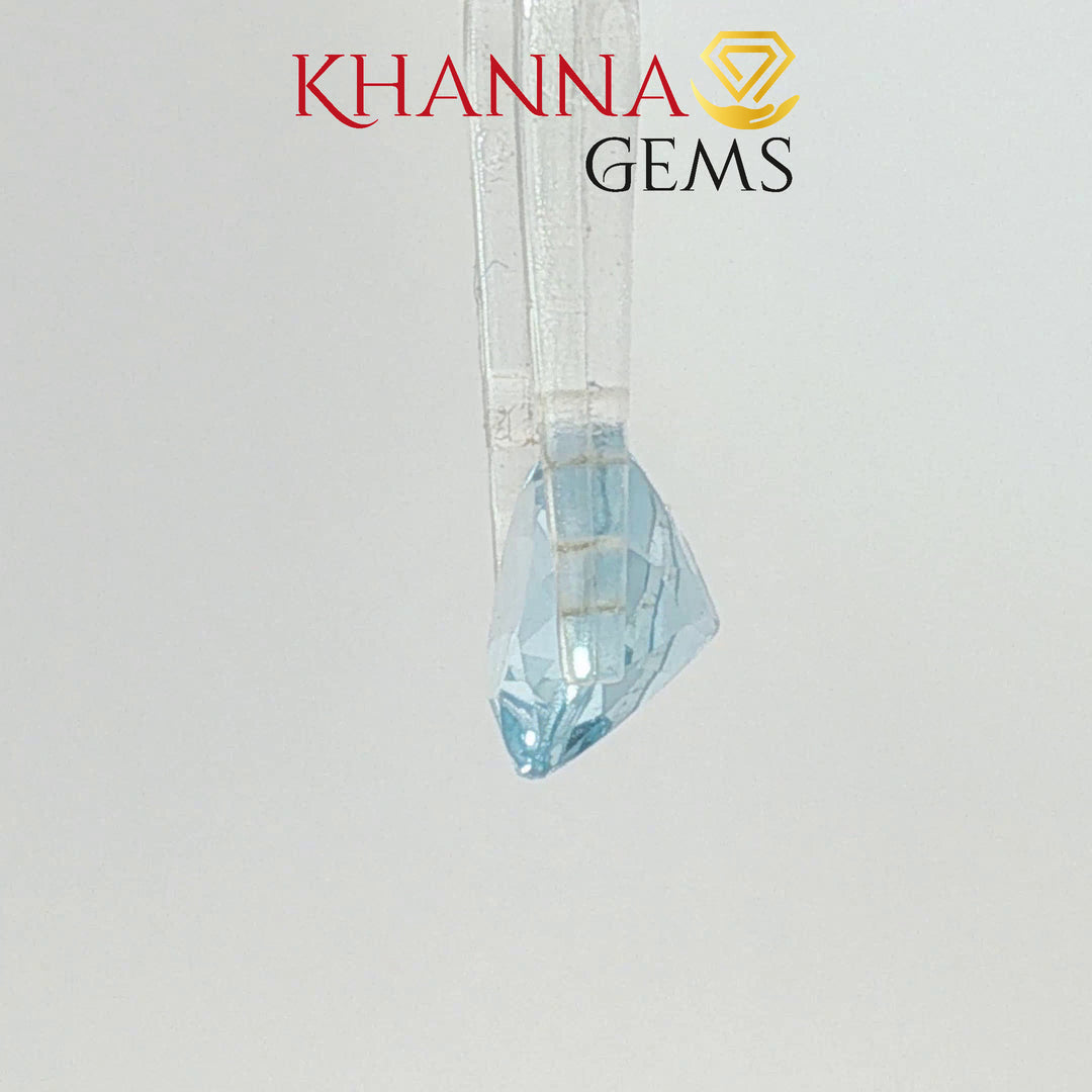 2.94/CT Natural Blue Topaz Stone with Govt Lab Certificate- 124642