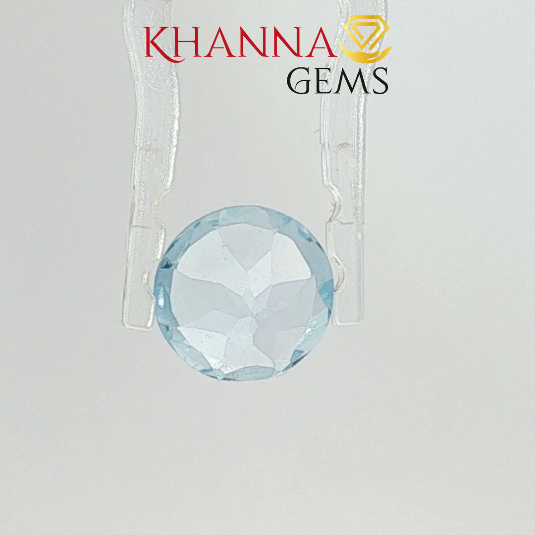2.94/CT Natural Blue Topaz Stone with Govt Lab Certificate- 124642