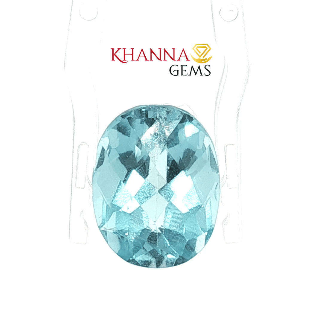10.44/CT Natural Certified Blue Topaz Gemstone -102795