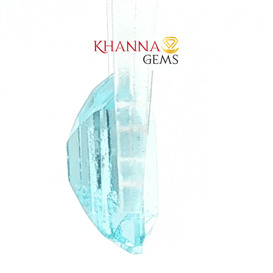 5.71/CT Natural Certified Blue Topaz Gemstone -138020