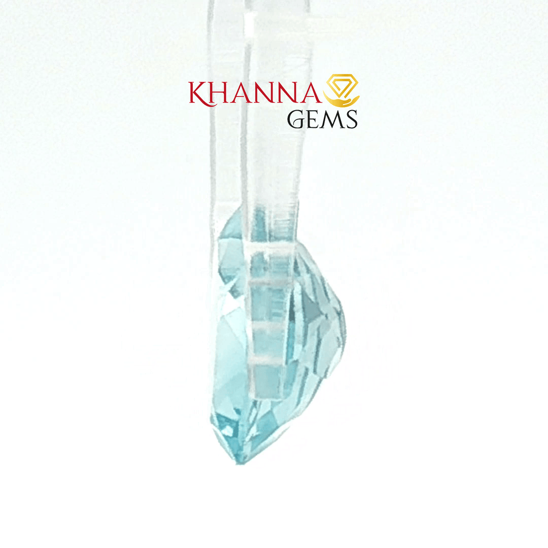 5.72/CT Natural Certified Blue Topaz Gemstone -138029
