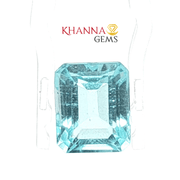 6.11/CT Natural Certified Blue Topaz Gemstone -138031