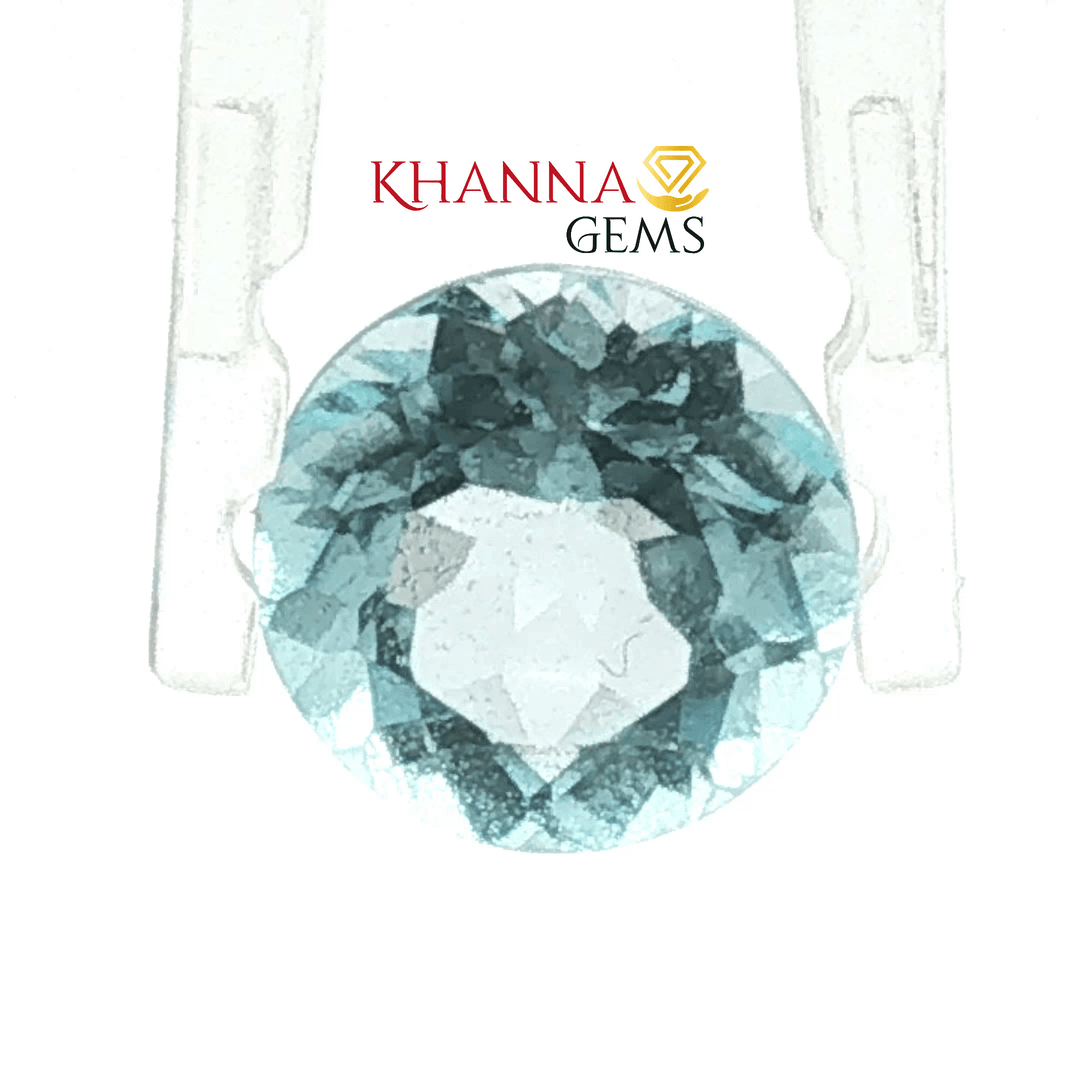 3.32/CT Natural Certified Blue Topaz Gemstone -138032