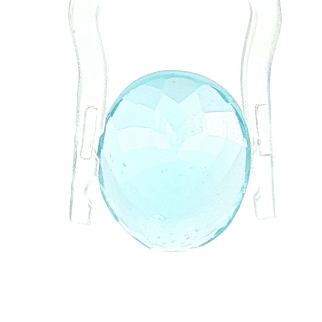 10.49/CT Natural Certified Blue Topaz Gemstone -4079D14673