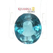 5.5/CT Natural Certified Blue Topaz Gemstone -88420