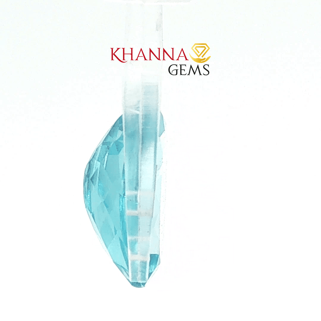 9.84/CT Natural Certified Blue Topaz Gemstone -H1531/17256