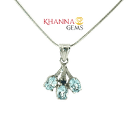 3.30/GM Blue Topaz Pendent - N0039