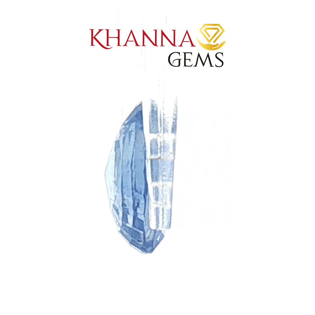 5.01/CT Natural Blue Sapphire With Govt Lab Certificate-BLUSA9A