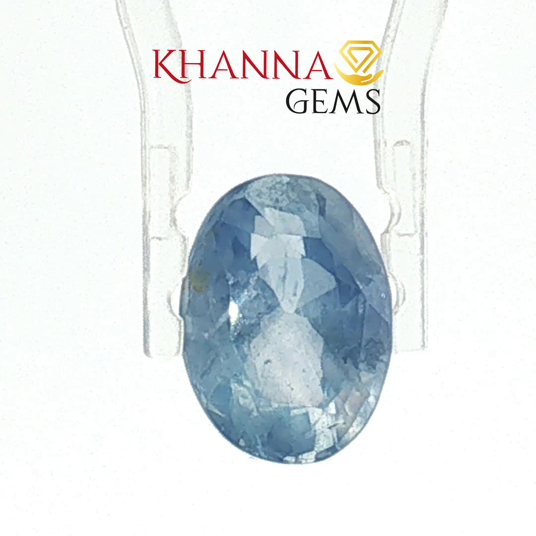 6.61/CT Natural Blue Sapphire with Govt Lab Certificate-34410