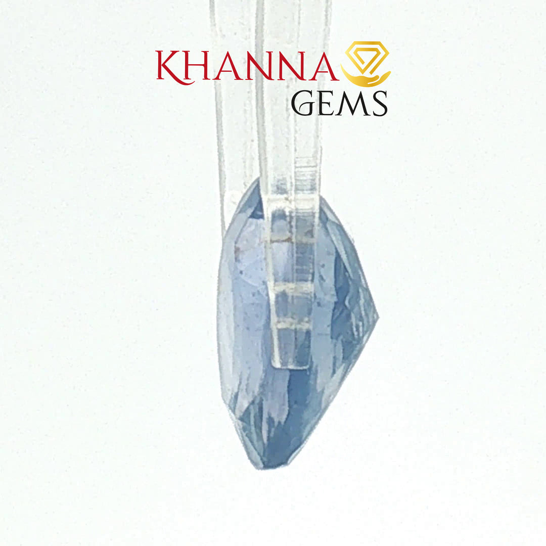 6.61/CT Natural Blue Sapphire with Govt Lab Certificate-34410