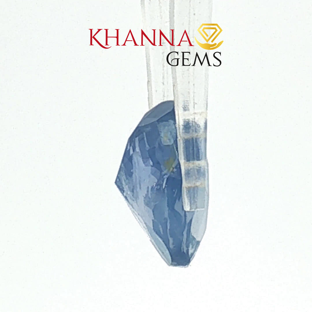 6.61/CT Natural Blue Sapphire with Govt Lab Certificate-34410