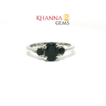 Load image into Gallery viewer, 2.25/GM  BLUE SAPHHIRE RING Earrings - G0606