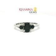 2.25/GM  BLUE SAPHHIRE RING Earrings - G0606