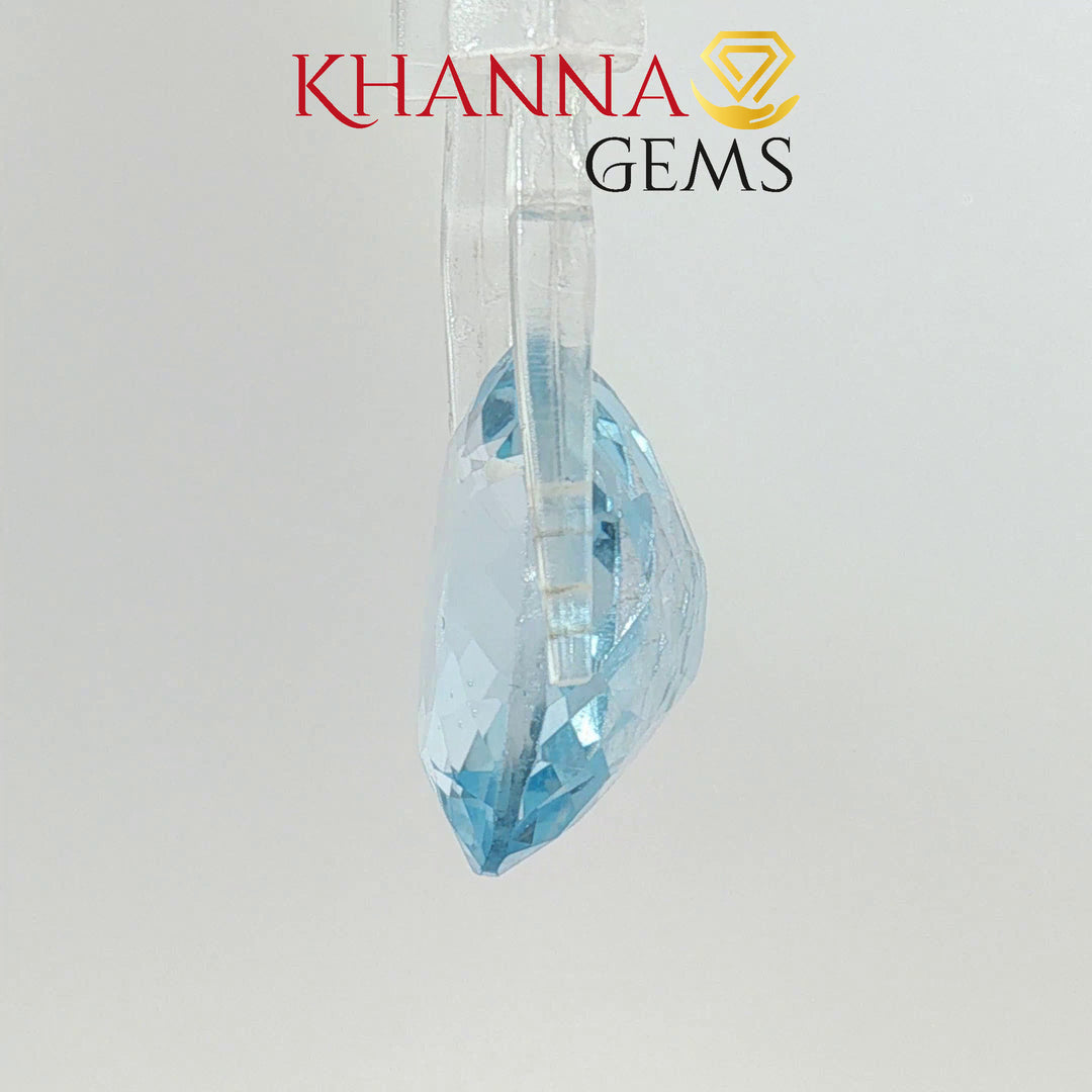 28.91/CT Natural Blue Topaz Stone with Govt Lab Certificate-113774