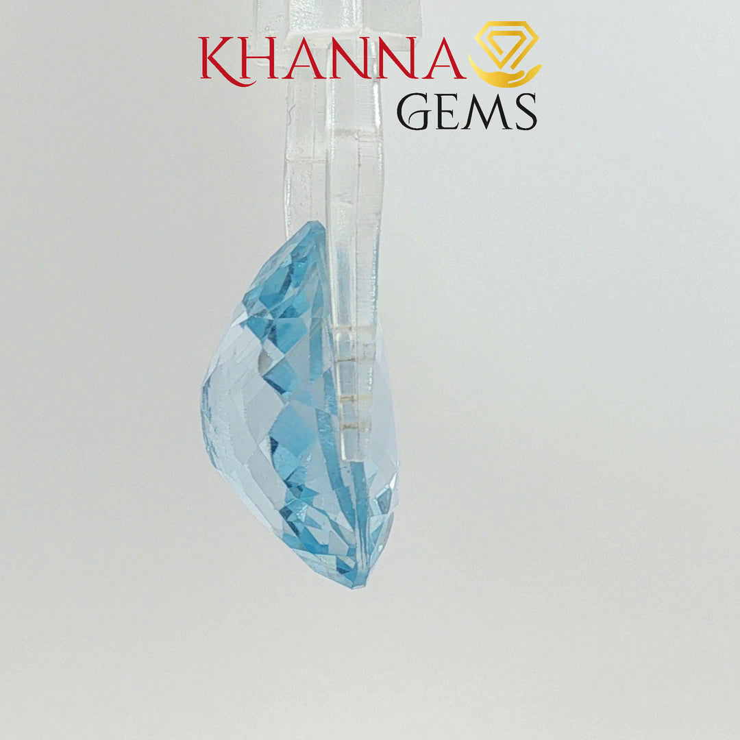 28.91/CT Natural Blue Topaz Stone with Govt Lab Certificate-113774