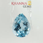 Load image into Gallery viewer, 28.49/CT Natural Blue Topaz Stone with Govt Lab Certificate-113775