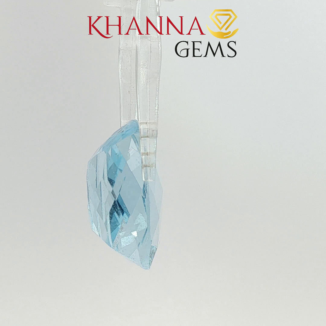 21.21/CT Natural Blue Topaz Stone with Govt Lab Certificate-113776