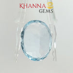 Load image into Gallery viewer, 36.19/CT Natural Blue Topaz Stone with Govt Lab Certificate-114116