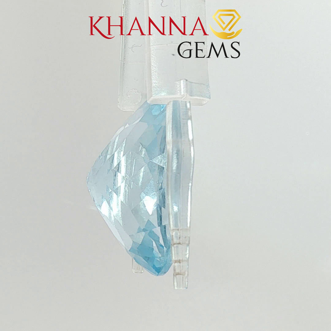 36.19/CT Natural Blue Topaz Stone with Govt Lab Certificate-114116
