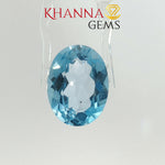 Load image into Gallery viewer, 23.17/Carat Natural Blue Topaz Stone with Govt Lab Certificate-114117