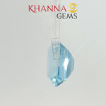 Load image into Gallery viewer, 6.08/CT Natural Blue Topaz Stone with Govt Lab Certificate-124661