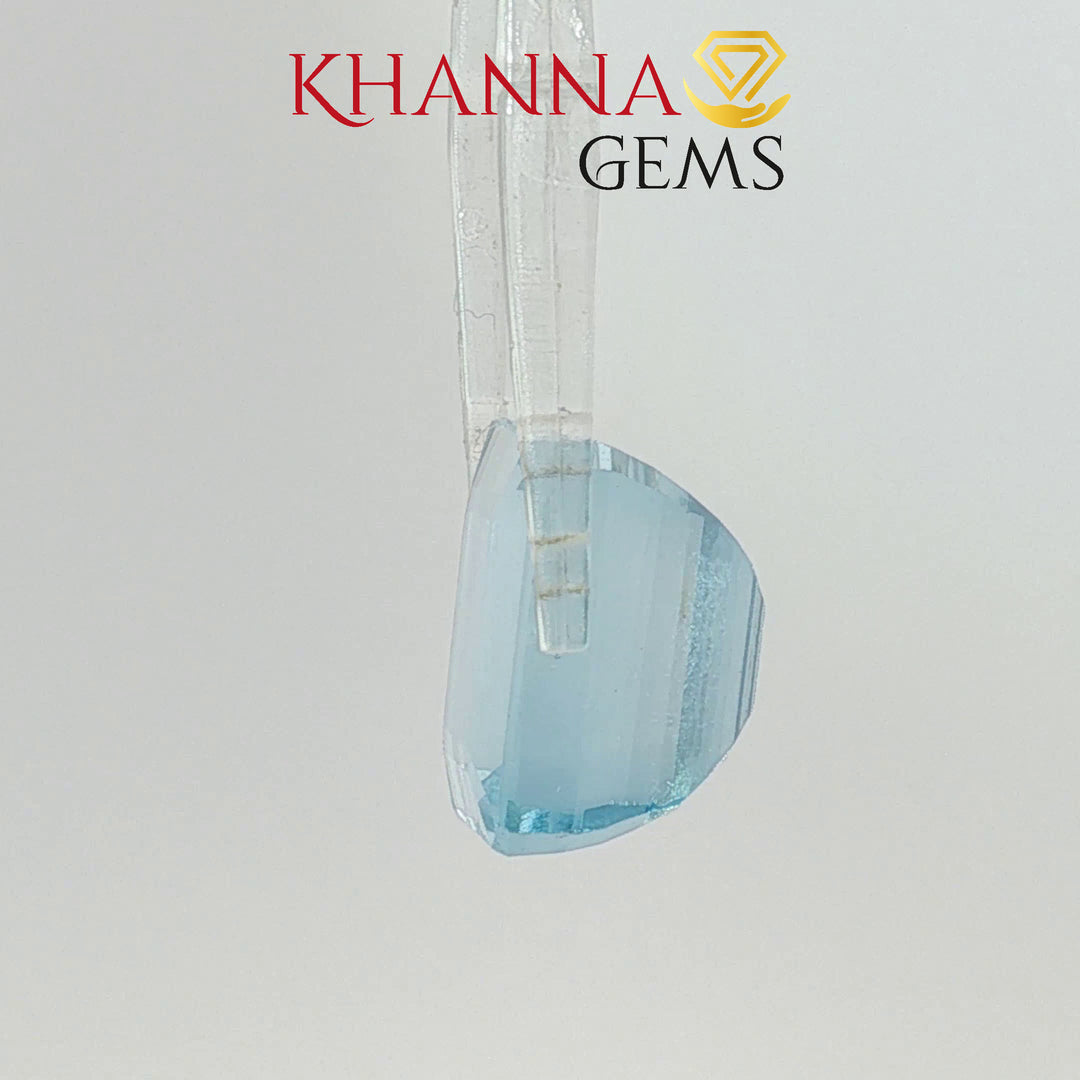 13.44/CT Natural Blue Topaz Stone with Govt Lab Certificate-138017
