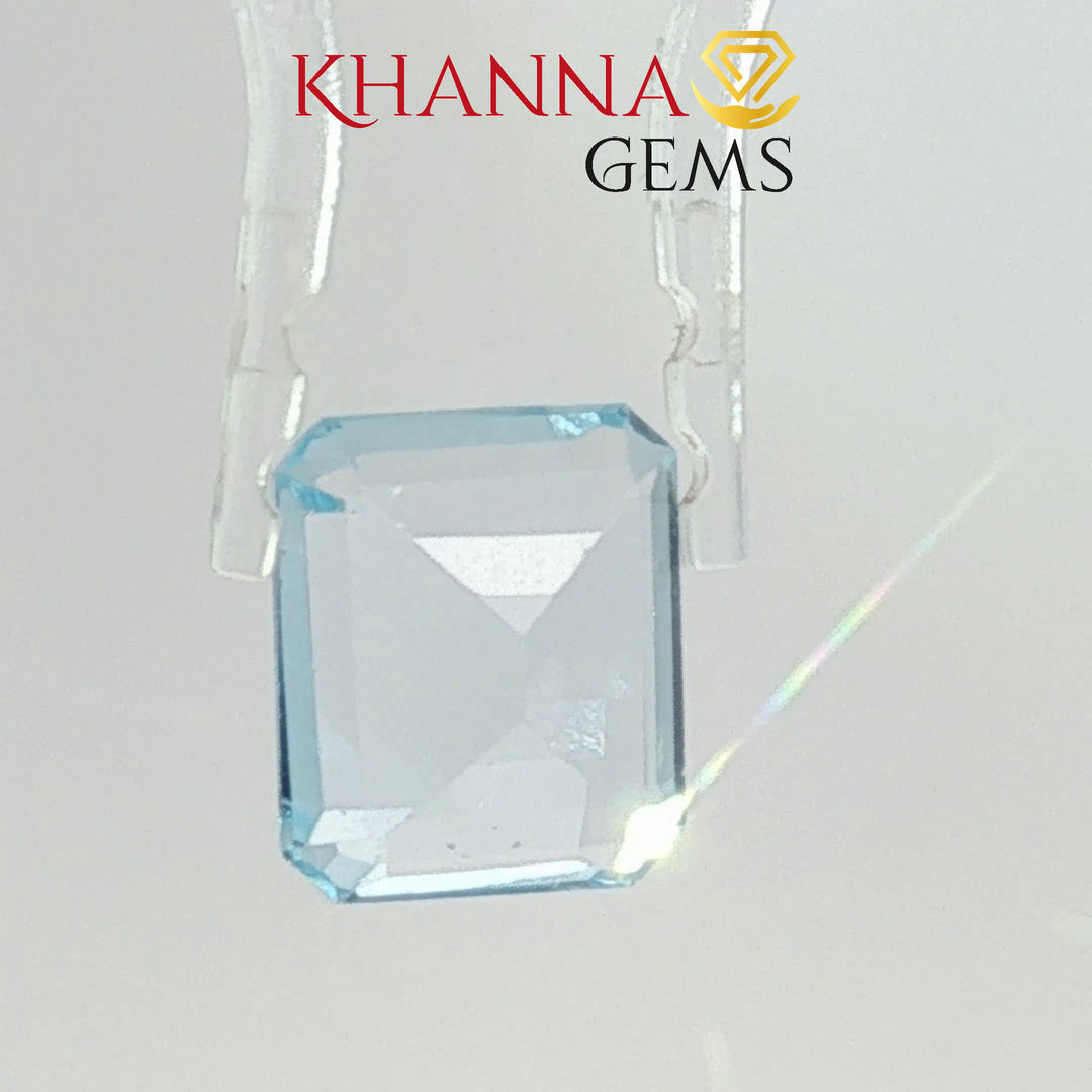 8.09/CT Natural Blue Topaz Stone with Govt Lab Certificate-138018
