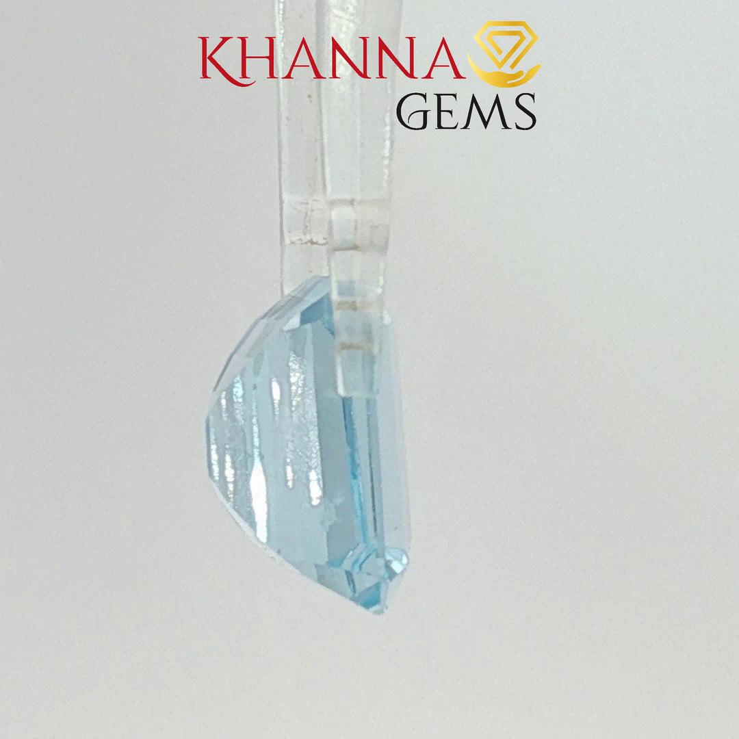 8.09/CT Natural Blue Topaz Stone with Govt Lab Certificate-138018