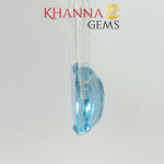 Load image into Gallery viewer, 10.23/CT Natural Blue Topaz Stone with Govt Lab Certificate-138021