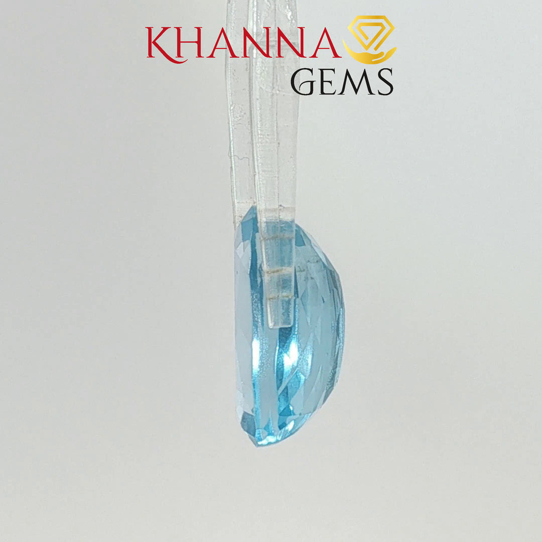 10.23/CT Natural Blue Topaz Stone with Govt Lab Certificate-138021