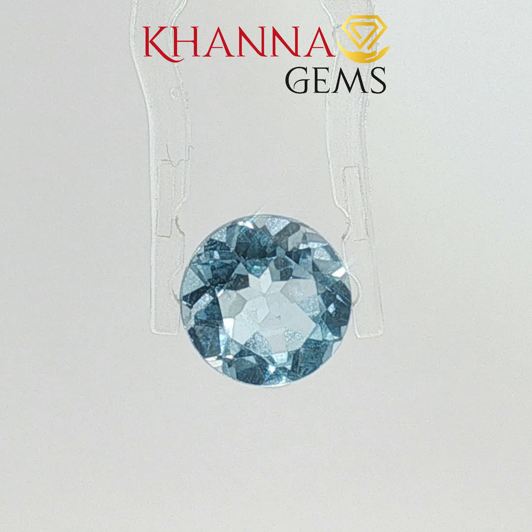 2.88/CT Natural Blue Topaz Stone with Govt Lab Certificate-138034