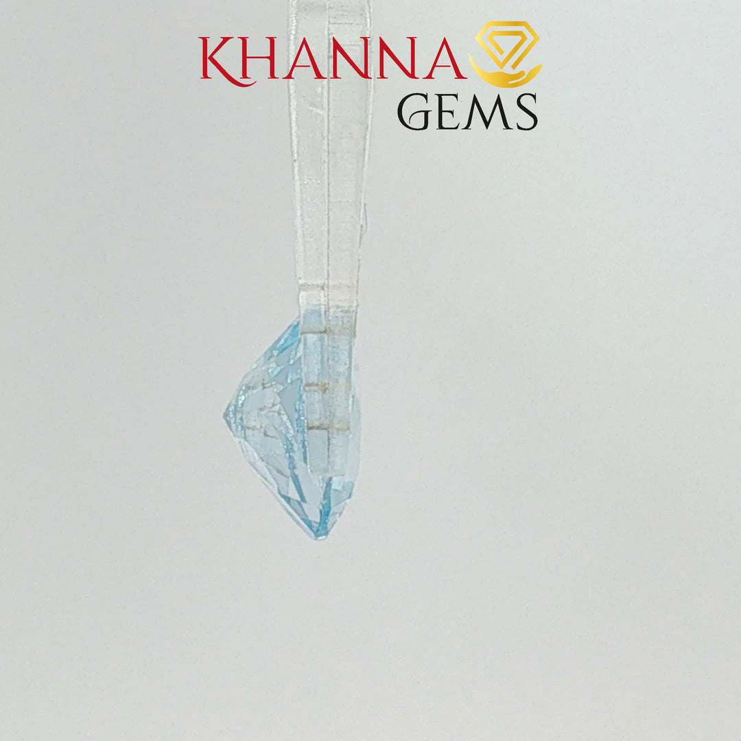 2.88/CT Natural Blue Topaz Stone with Govt Lab Certificate-138034